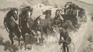 Frederic Remington - The Right of the Road